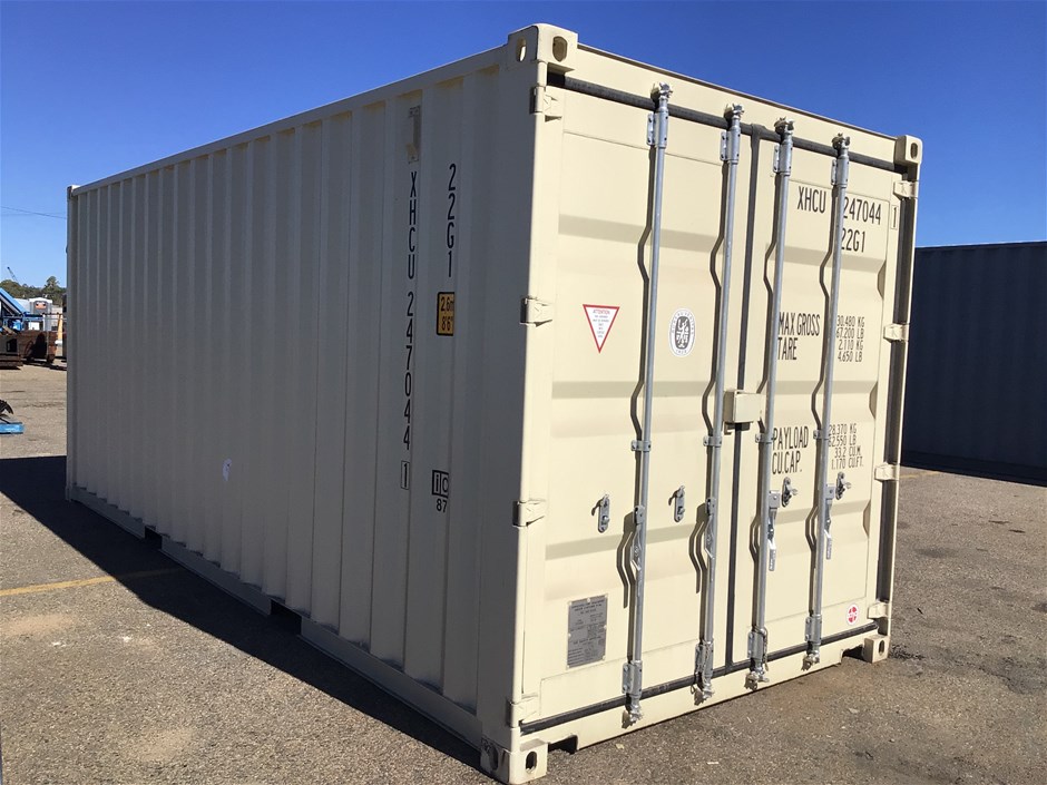 Unreserved Single Use 2023 20ft Shipping Container