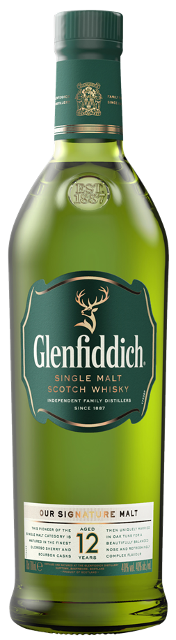 Glenfiddich 12yr Old Single Malt Scotch 