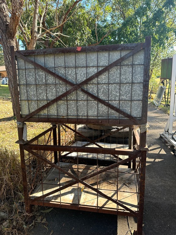Unreserved Metal Stackable Bin/ Tiles/ Rims and More