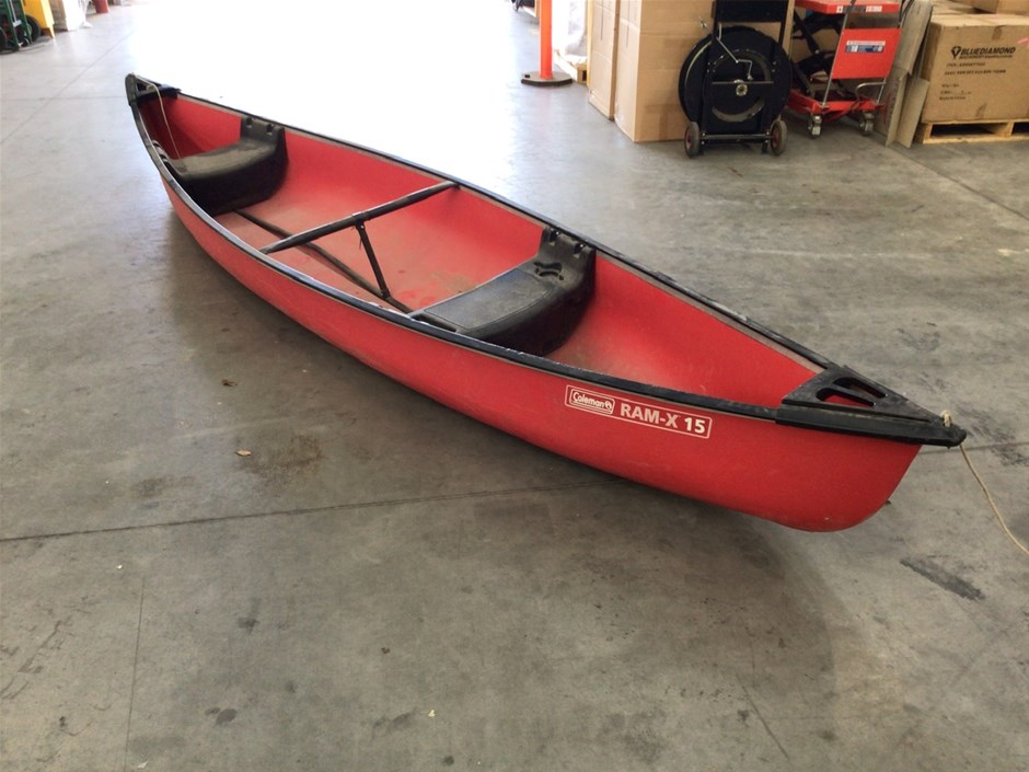 1 x Coleman RAM-X15 Poly Canoe Auction (0001-3026419) | Grays