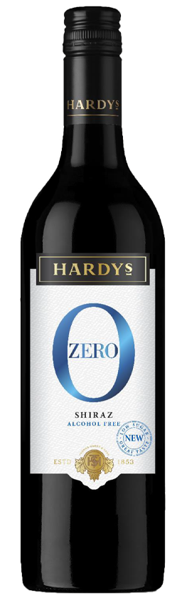 Hardys Zero Shiraz 2022 (6 x 750mL)