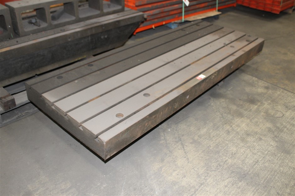 Solid Cast Iron Machine Table Auction (01315053686) Grays Australia