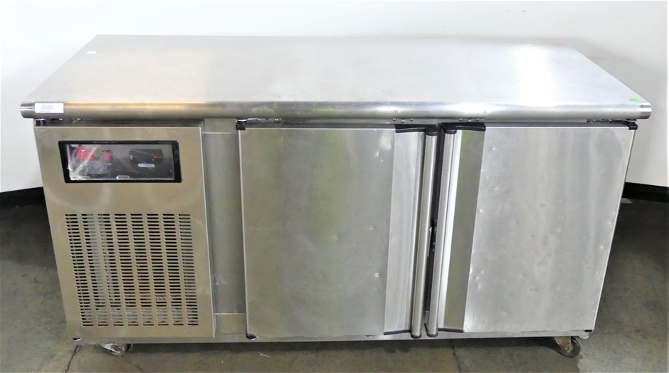 Channon Stainless Steel Under Counter Fridge Auction (0012-5054057 ...