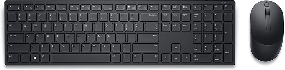 DELL Pro Wireless Keyboard and Mouse, Black, KM5221W.  Buyers Note - Discou