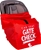 J.L. CHILDRESS Gate Check Bag for Car Seats, Red.
