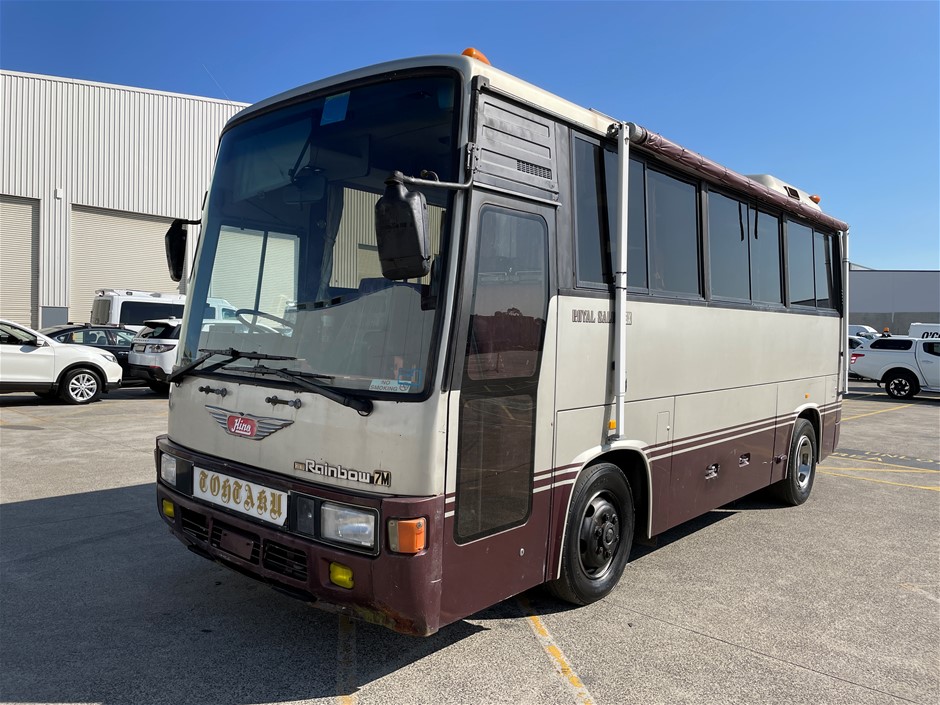 1989 HINO RAINBOW 7M BUS CONVERSION (MOTORHOME)- IMPORT 