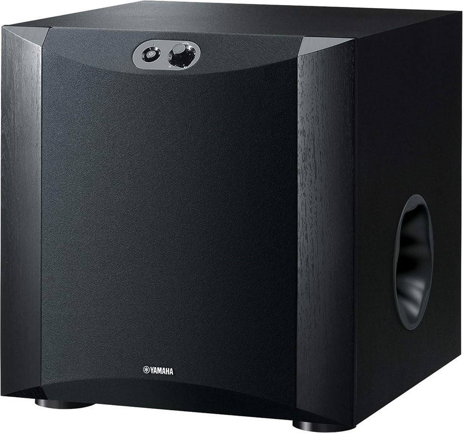 YAMAHA NS-SW300 Subwoofer Speaker with 250W Output Power and Twisted Flare