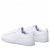 PUMA Women's Vikky V3 Leather Sneakers, Size US 8.5 / UK 6, White/Silver (0