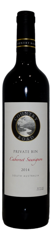 Country Rd Private Bin Cabernet Sauvignon 2014 (6x 750mL), Coonawarra