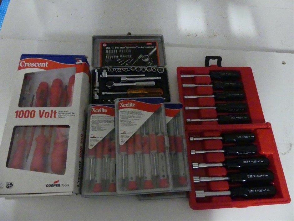 Socket head drivers etc Auction (0872-5054034) | Grays Australia