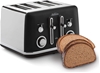 SUNBEAM Alinea 4-Slice Toaster with High Lift, Wide Slots, Dark Canyon Blac