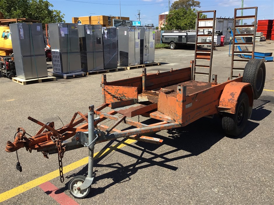 2002 Dingo Mini Diggers Dingo Single Plant Trailer Auction (0003