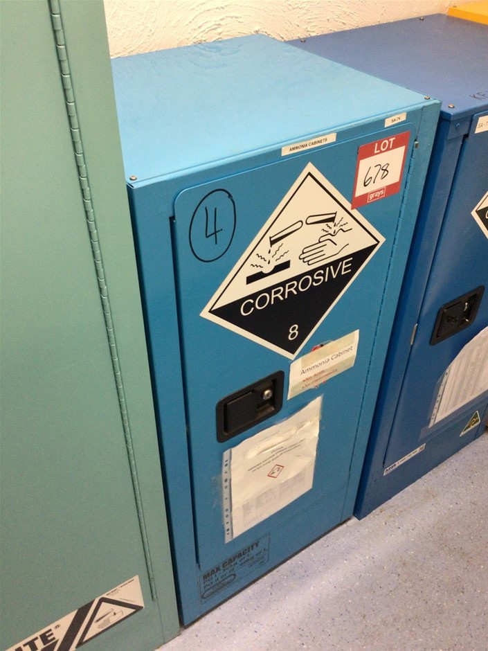 Total Containment Corrosive Storage Cabinet Auction (0678-7047379 ...