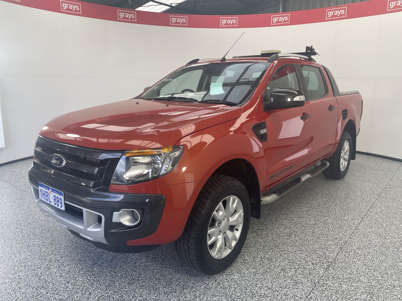 2012 Ford Ranger Wildtrak 4x4 PX T/D Automatic Dual Cab