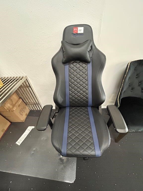 Typhoon Fully Adjustable Gaming Chair Auction (01215054171) Grays