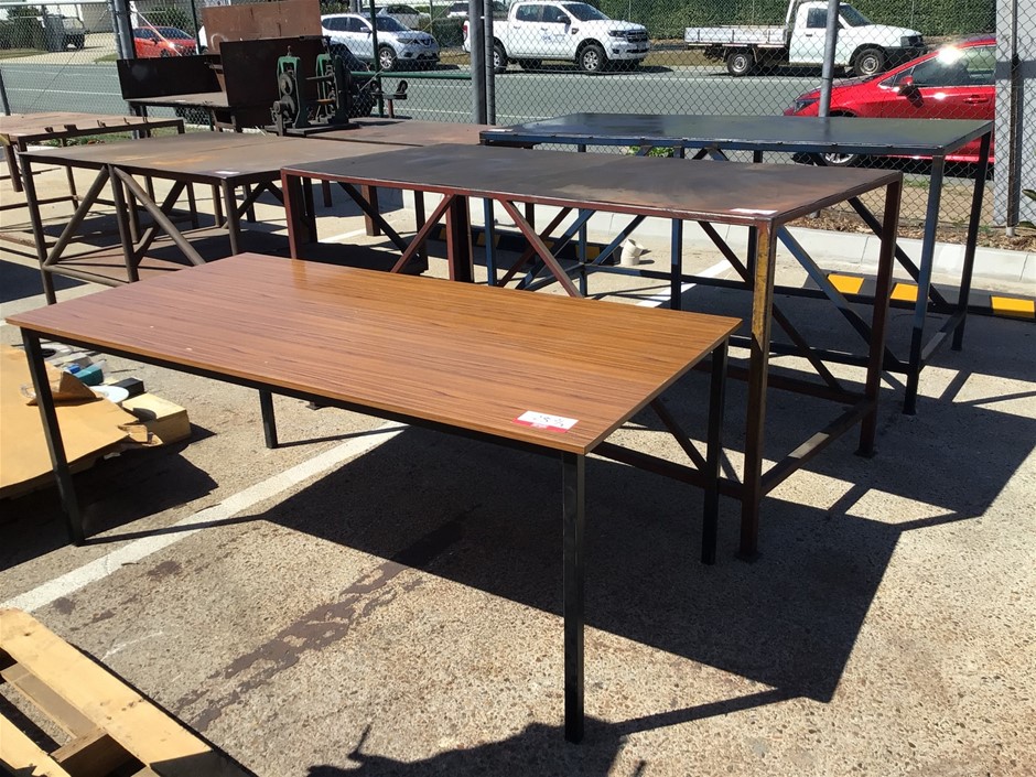 3 x Assorted Workbenches