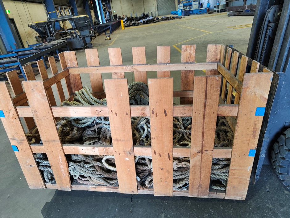 Crate of Rope Auction (0016-3026906) | Grays Australia