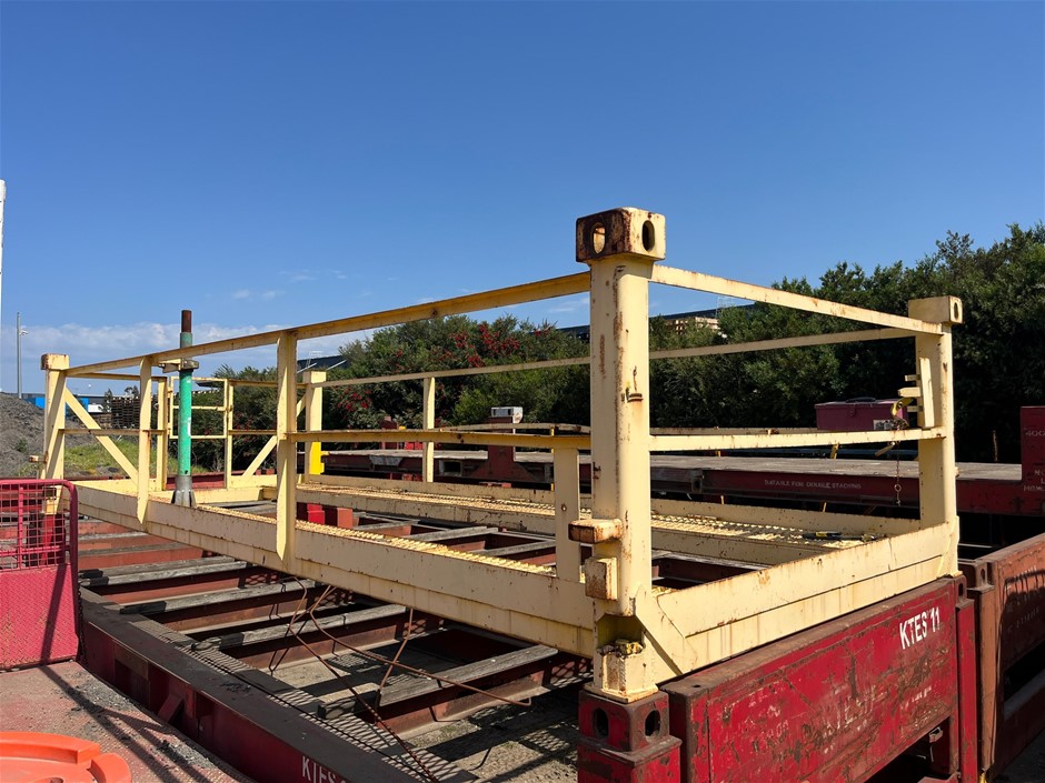 Yellow Elevated Stillage Auction (0027-3026850) | Grays Australia