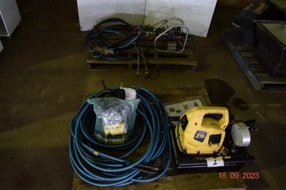 Enerpac/Subsea Power Pack, Welder, Rigging Gear Etc