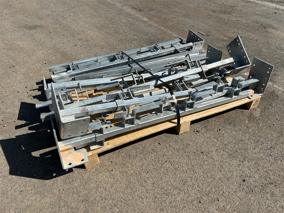 Qty of Assorted Steel Fabricated Stands & Beams Auction (0045-3027161 ...