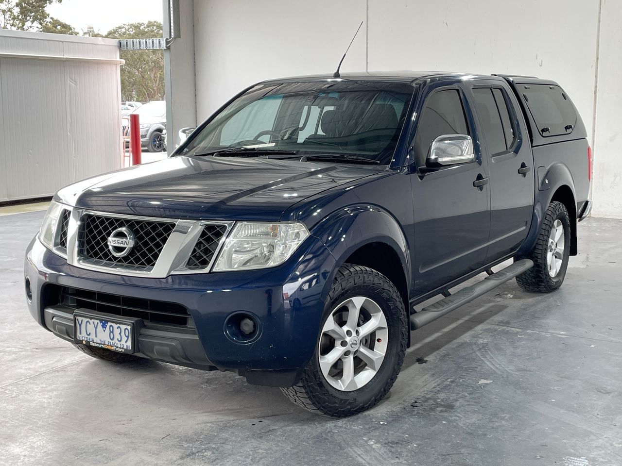 2010 Nissan Navara ST-X 4X4 DOUBLE CAB D40 Automatic Dual Cab Auction ...