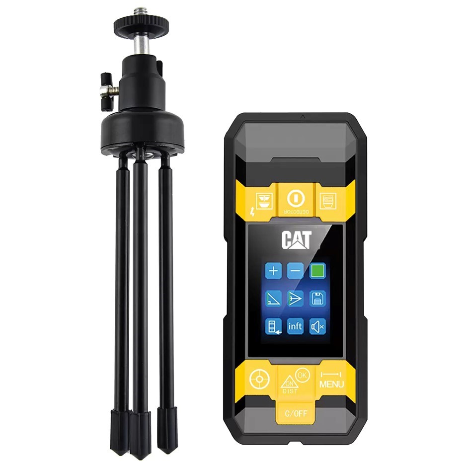 CAT 4-in-1 Laser Distance Measurer and Stud Finder.