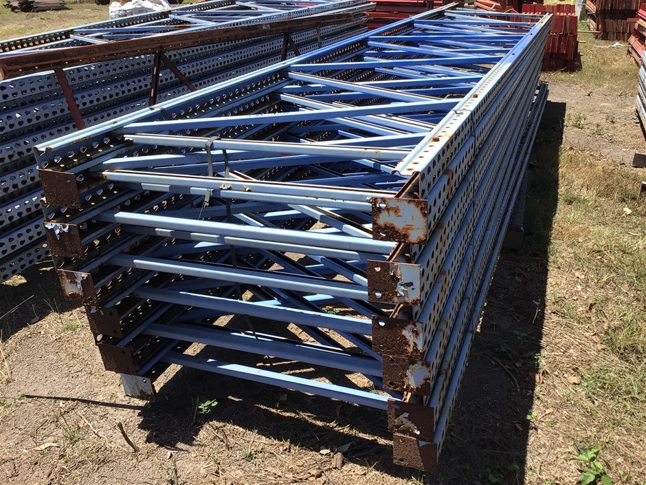 Qty 12 Pallet Rack Frames Auction (0065-7047522) | Grays Australia