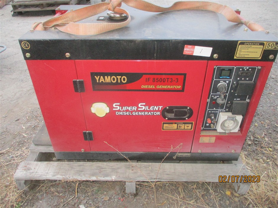 Diesel Generator Auction (00017047555) Grays Australia