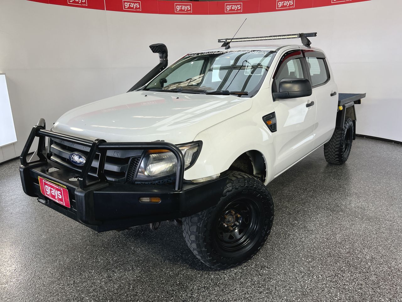 2012 Ford Ranger XL 4X4 PX Turbo Diesel Manual Dual Cab Auction (0001 ...