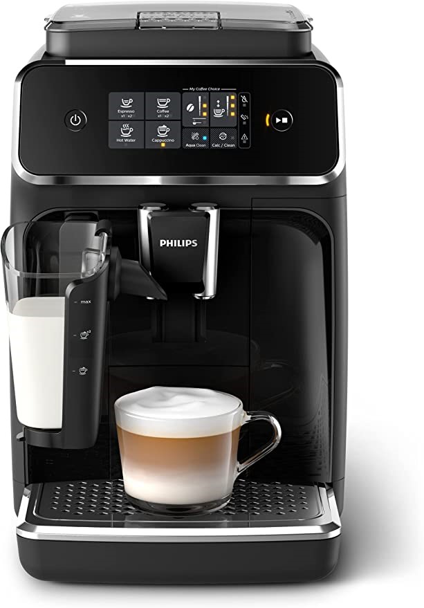 PHILIPS 2200 LatteGo Fully Automatic Espresso Coffee Machine, Model