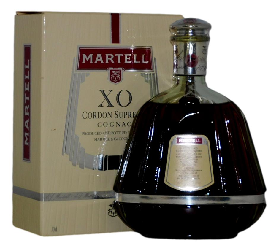 Martell XO Cordon Supreme Cognac (1x 700mL), France. Auction (0051