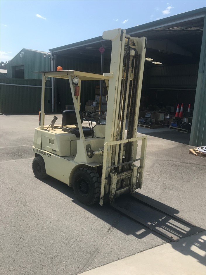 Mitsubishi F915 Counterbalance Forklift Auction (0017-3027029) | Grays ...