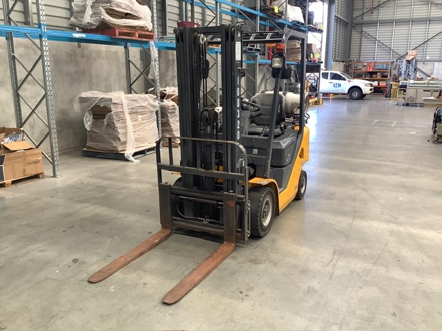 2015 UN FGL18T-JB Counterbalance Container Mast 1.8T LPG Forklift ...