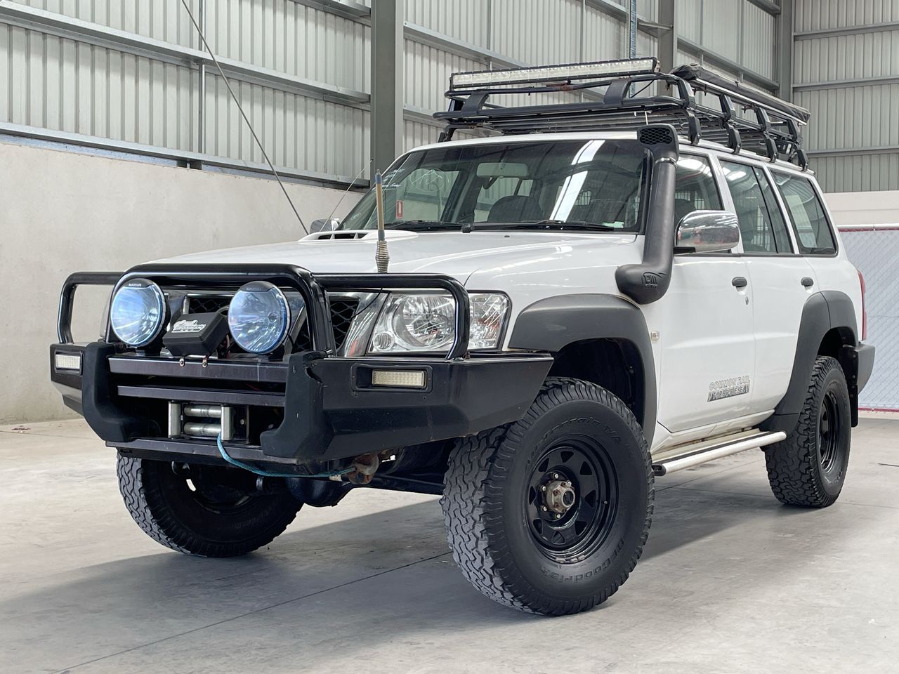 2008 Nissan Patrol DX (4x4) GU Turbo Diesel Manual Wagon Auction (0001 ...