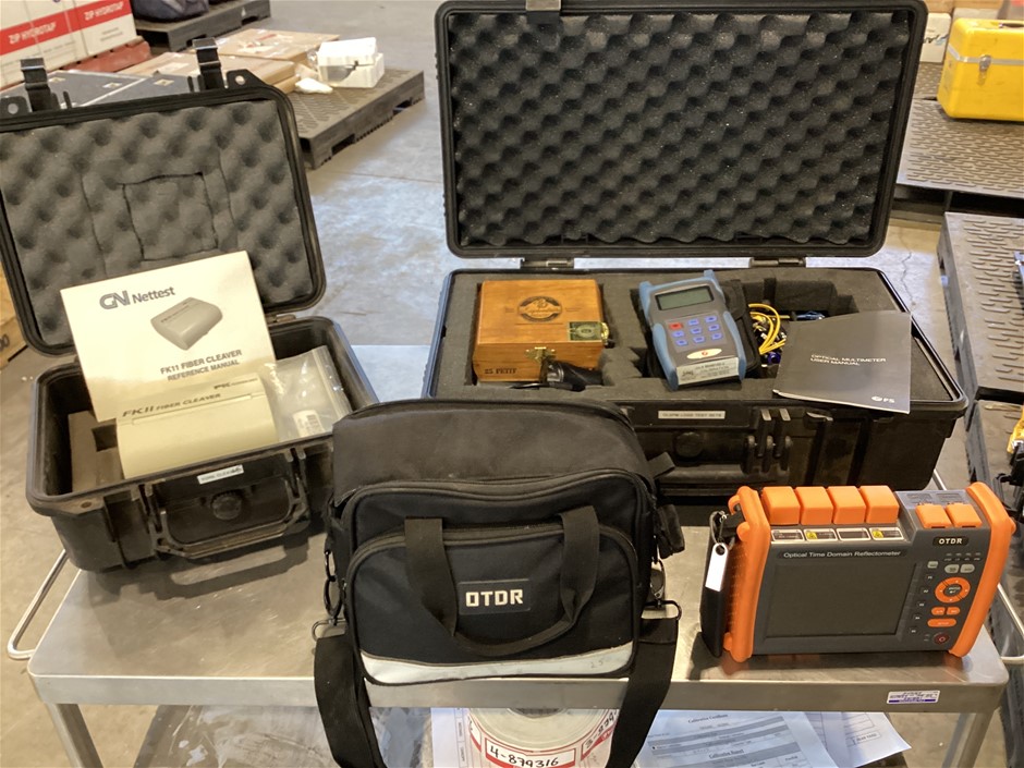 No Reserve Fiber cleaver, Optical Fiber Scope & More