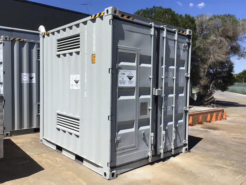 Bunded Dangerous Goods Storage Container Auction (00233027240) Grays Australia