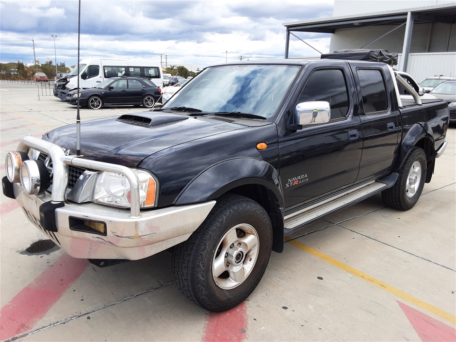 2013 Nissan Navara 4X4 ST-R D22 Turbo Diesel Manual Dual Cab Auction ...