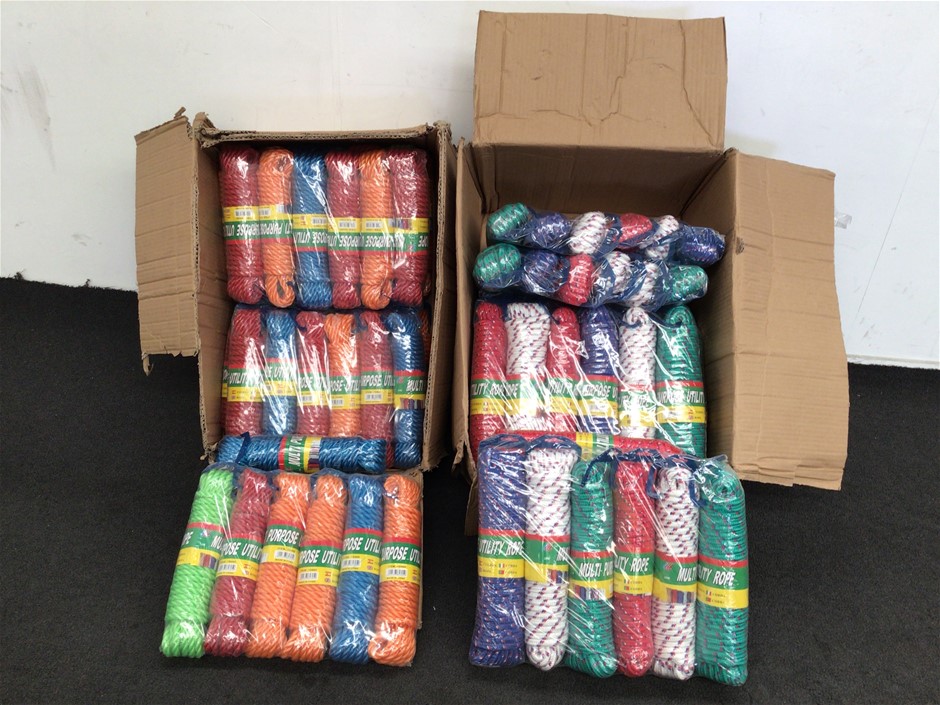 14 Packs Various Multi Purpose Utility Rope Auction (0046-7048360 ...