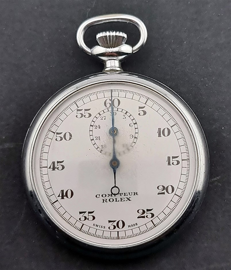 NO RESERVE ROLEX STOPWATCH