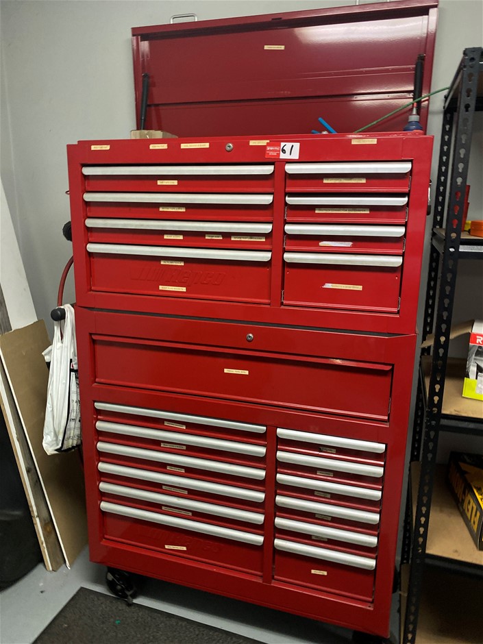 Repco 21 Drawer Mobile Tool Chest & Contents Auction (0061-7048152 ...