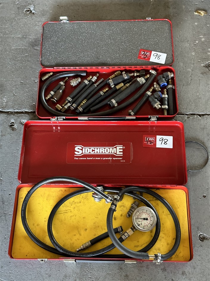 Fuel Pressure Gauge Set & Test Fittings Auction (00987048152) Grays