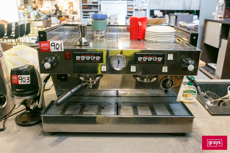 La Marzocco 2 Group Espresso Machine Used Auction (09015054514) Grays Australia