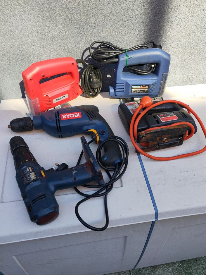 5 X Power Tools Auction (02003027694) Grays Australia