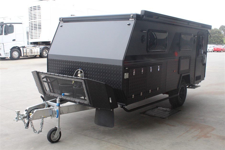 15FT POP TOP HYBRID CARAVAN – REAR FOLD- NO RESERVE Auction (0001 ...