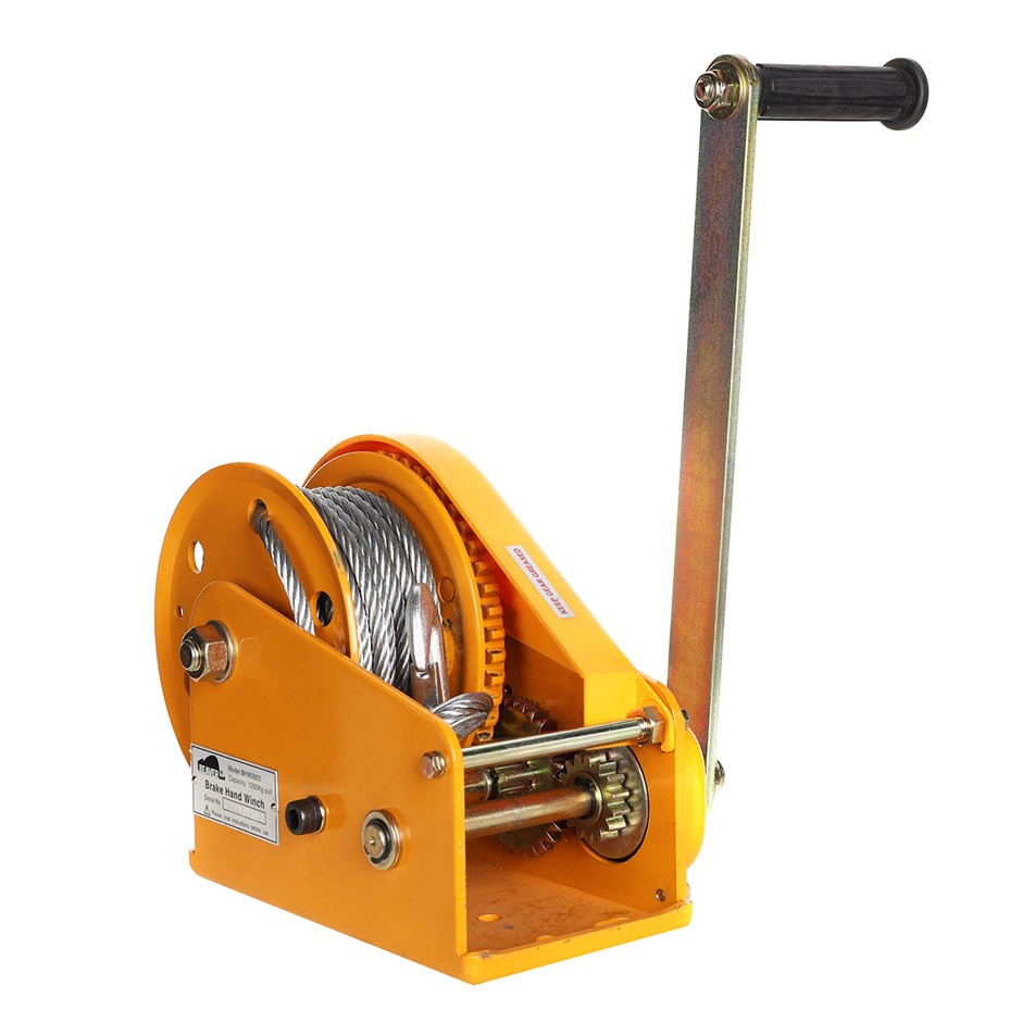 BEAVER Brake Hand Winch BHW2600 Pulling Capacity 1200kg, Lifting 800kg ...