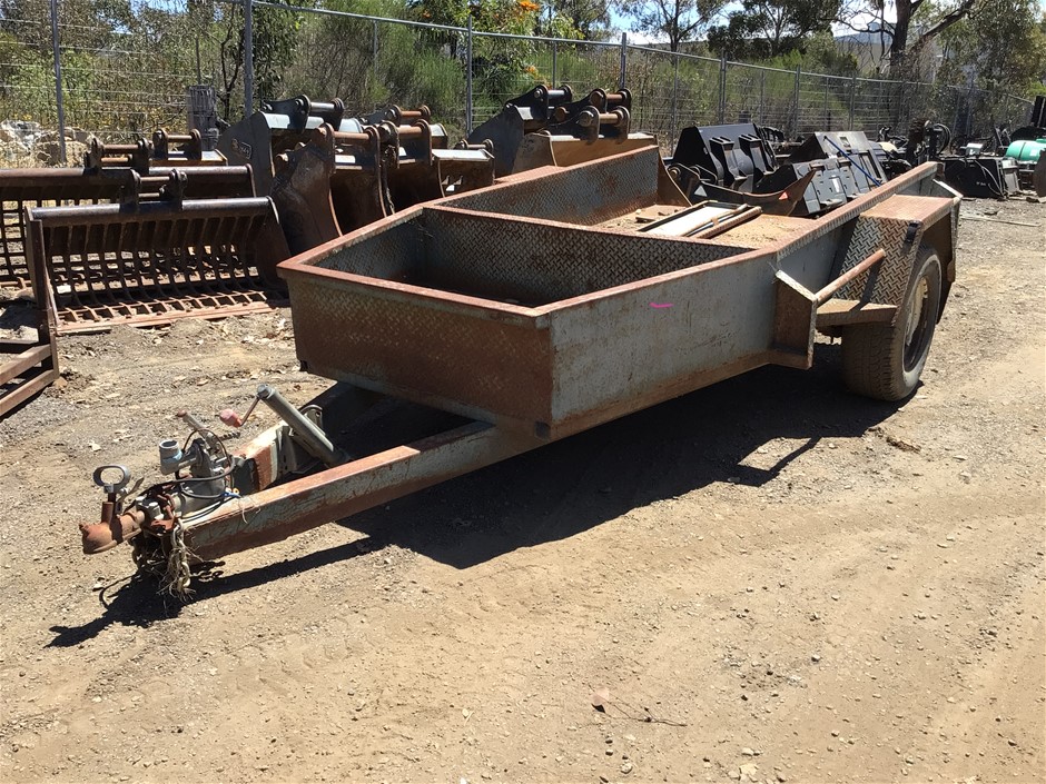2004 Major Trailers Bendigo 7x5 Single Box Trailer Auction (0005