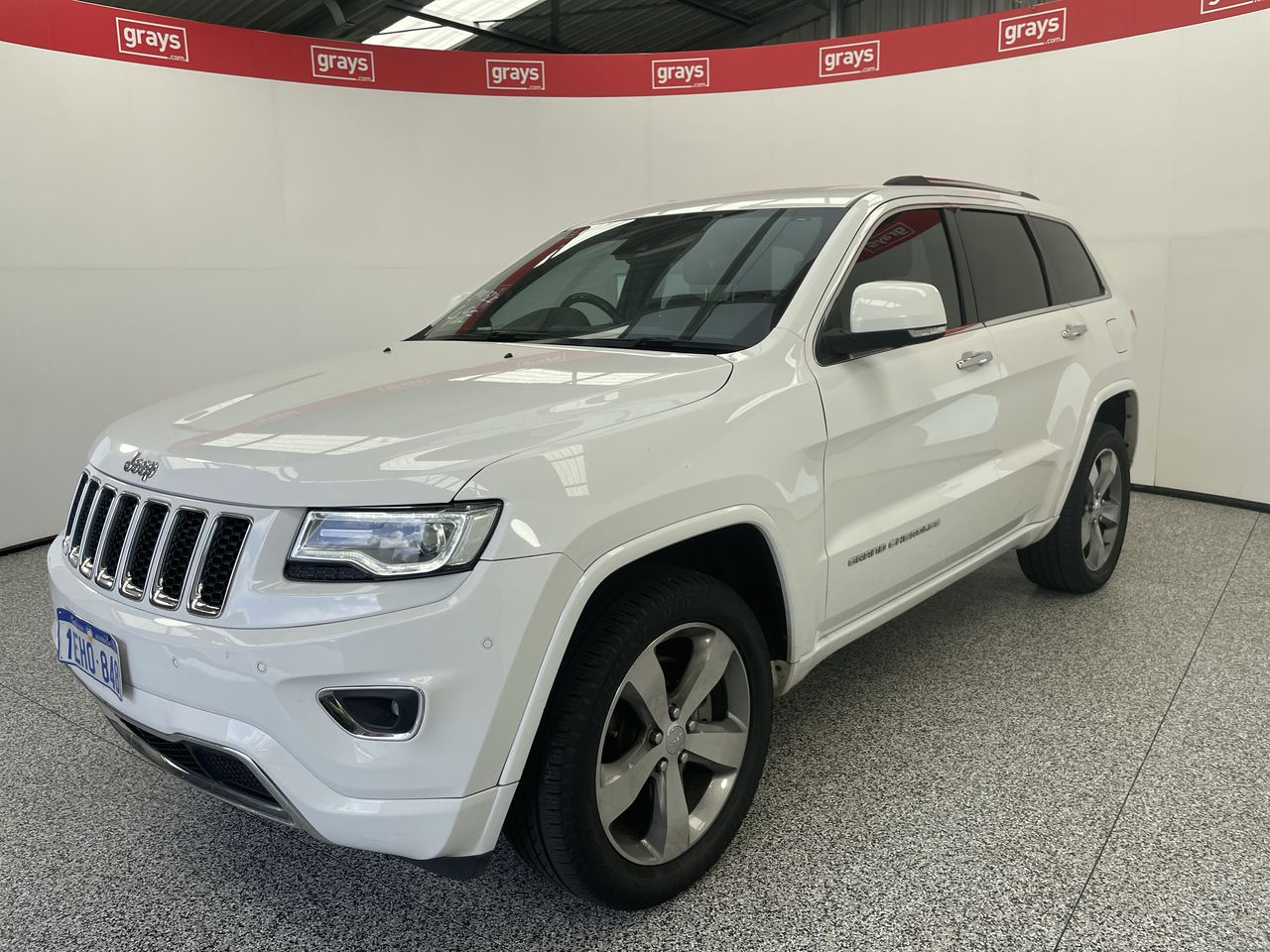 2013 Jeep Grand Cherokee OVERLAND WK Auto - 8 Speed Wagon