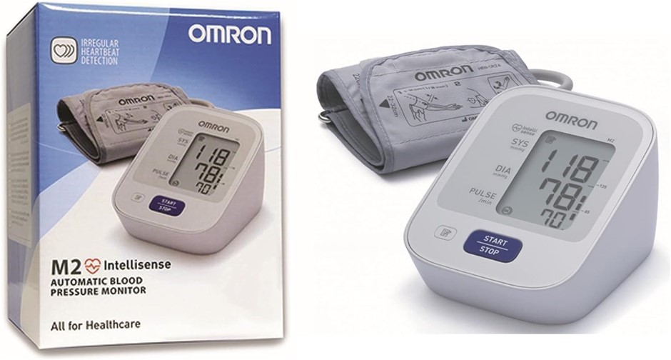 OMRON M2 Hem-7120 Basic Automatic Upper Arm Blood Pressure Monitor.