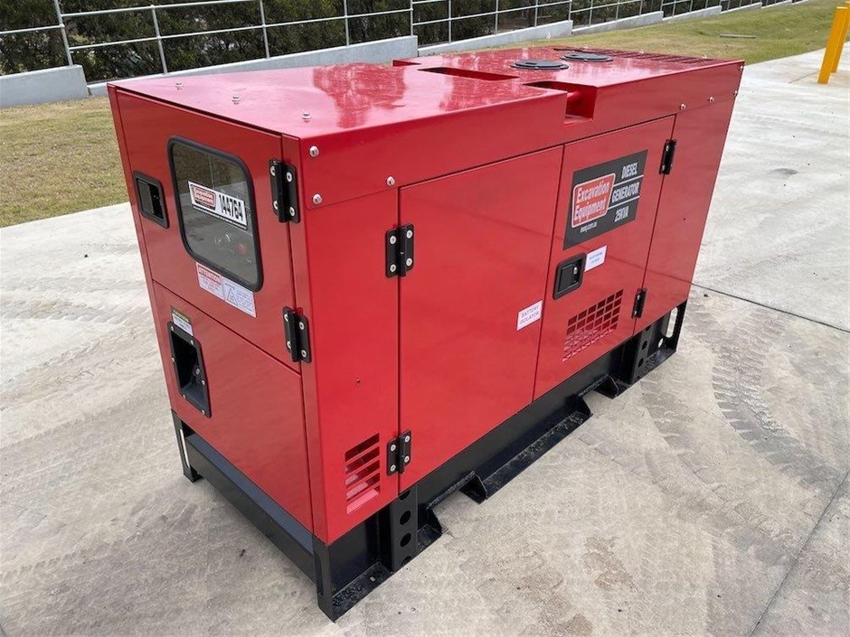 Unused 2023 Silenced 25kVA Generator Auction (0006-7048896) | Grays ...
