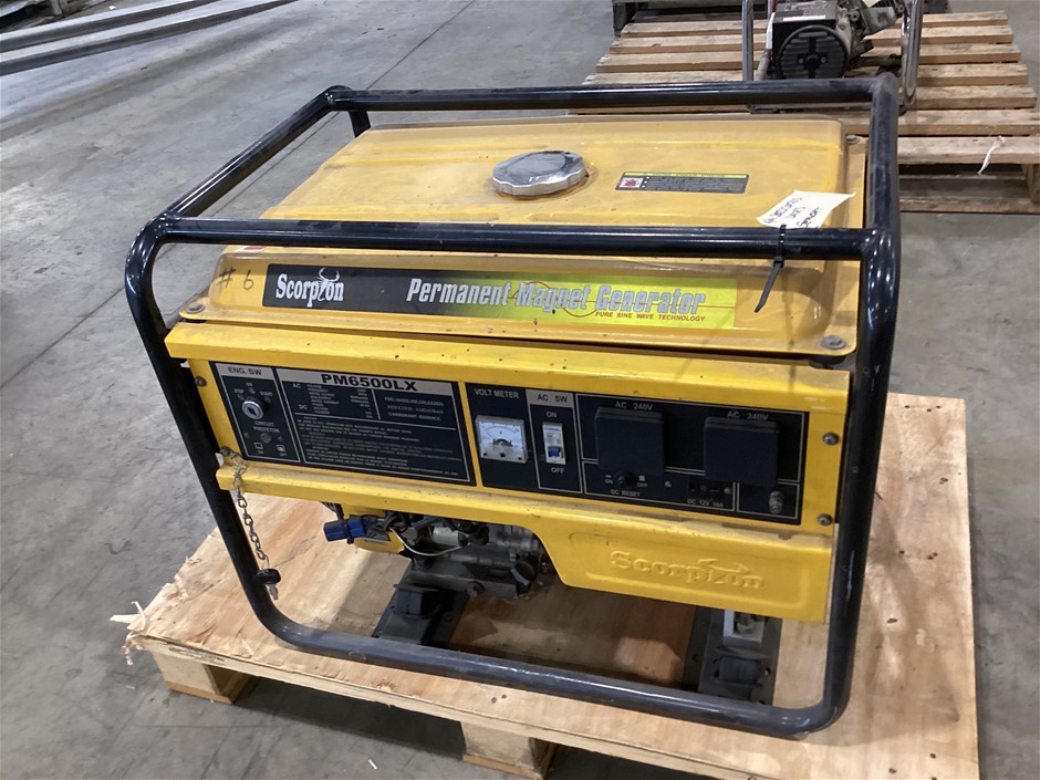 Scorpion Permanent Magnet Generator Auction (0004-8018176) | Grays ...